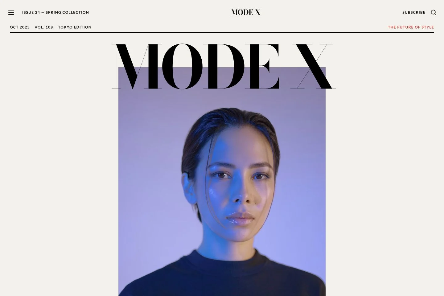 MODE X - Avant-Garde Fashion Magazine