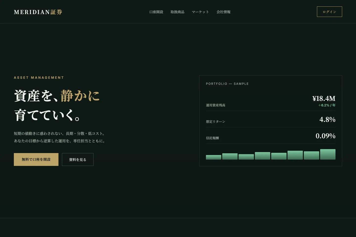 MERIDIAN 証券